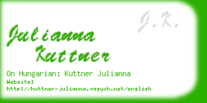 julianna kuttner business card